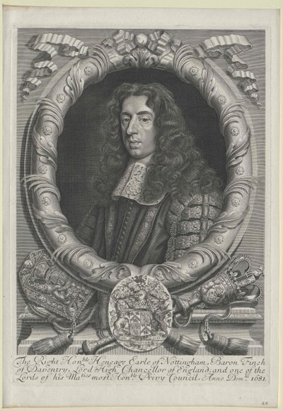 1. Earl von Nottingham Finch von Artist Unknown