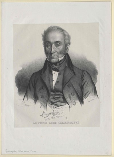 Adam Georg Graf Czartoryski von Artist Unknown