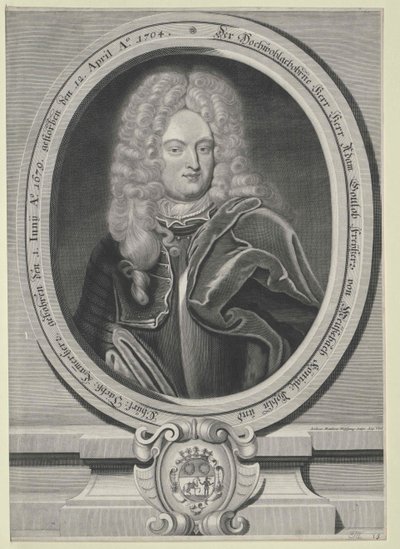 Adam Gottlob Baron Meusebach von Artist Unknown