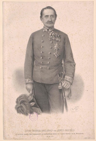 Anton Baron Mollinary von Monte Pastello von Artist Unknown