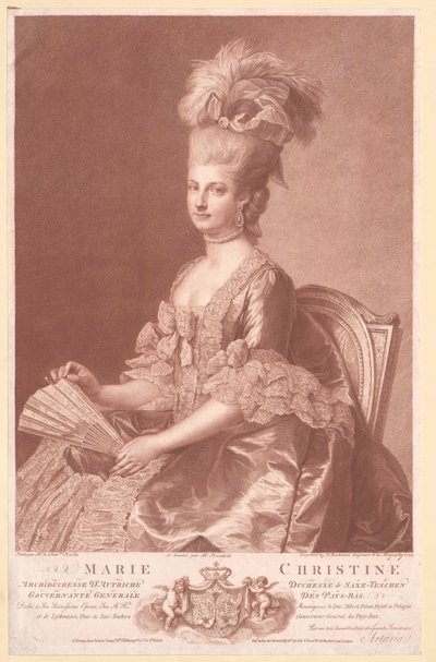 Erzherzogin von Österreich Marie Christine von Artist Unknown
