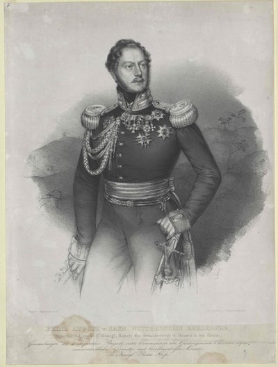 August Prinz Sayn-Wittgenstein-Berleburg von Artist Unknown