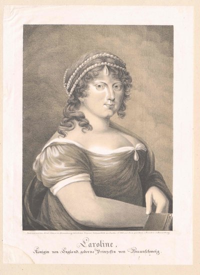 Caroline Amalie von Braunschweig-Wolfenbüttel von Artist Unknown