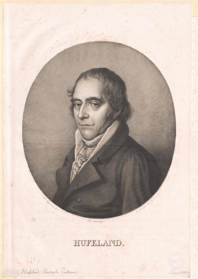 Christoph Wilhelm Hufeland von Artist Unknown