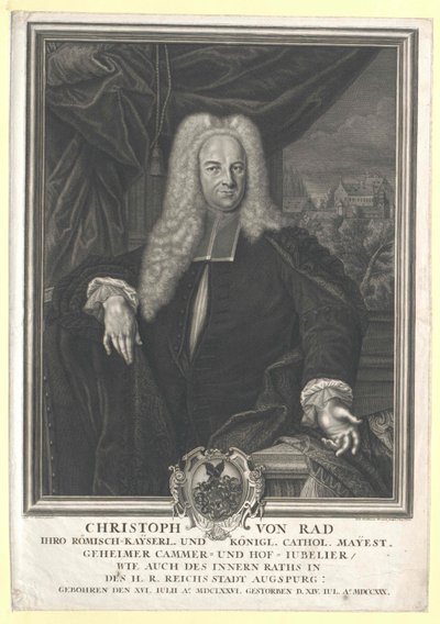 Christoph von Rad von Artist Unknown