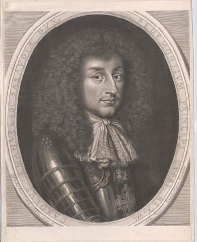 Herzog von Savoyen Karl Emanuel II von Artist Unknown