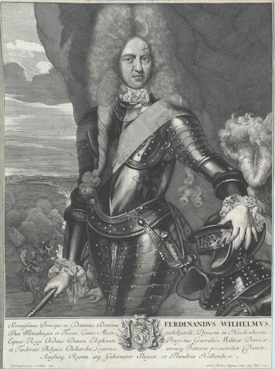 Herzog von Württemberg Ferdinand Wilhelm von Artist Unknown