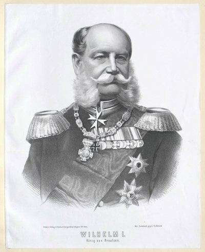 Kaiser Wilhelm I von Artist Unknown