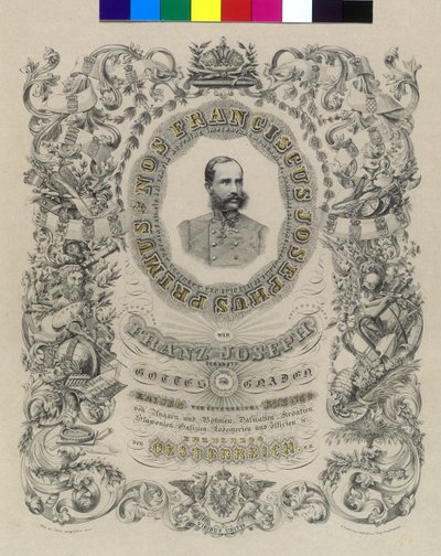 Kaiser von Österreich Franz Joseph I von Artist Unknown