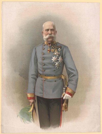 Kaiser von Österreich Franz Joseph I. von Artist Unknown