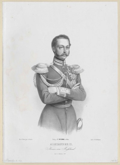 Kaiser von Russland Alexander II. von Artist Unknown