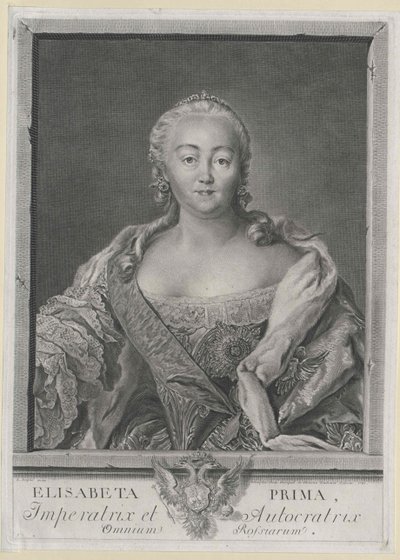 Kaiserin von Russland Elisabeth von Artist Unknown