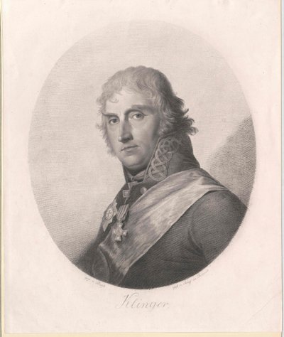 Friedrich Maximilian von Klinger von Artist Unknown