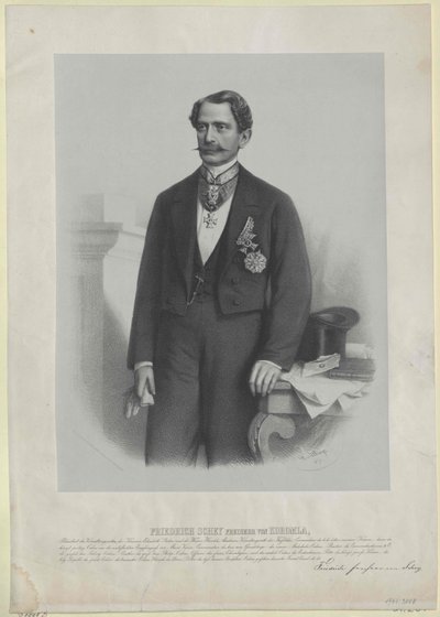 Friedrich Baron Schey-Koromla von Artist Unknown