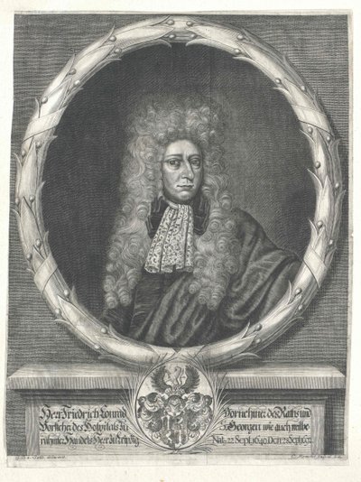 Friedrich Conrad (Druck) von Artist Unknown