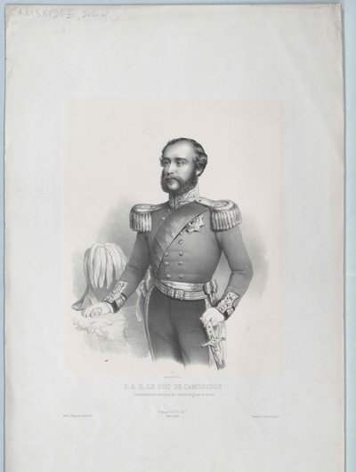 George Herzog von Cambridge von Artist Unknown