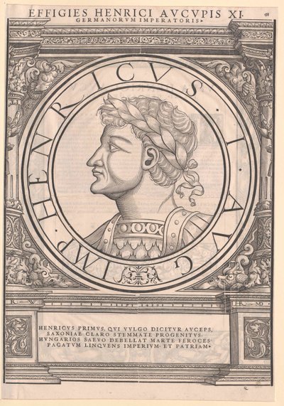 Deutscher König Heinrich I. von Artist Unknown