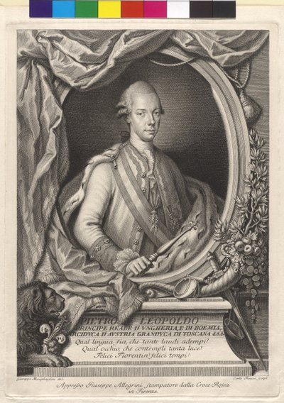 Heiliger Römischer Kaiser Leopold II. von Artist Unknown