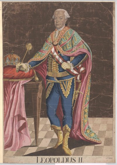 Heiliger Römischer Kaiser Leopold II. von Artist Unknown