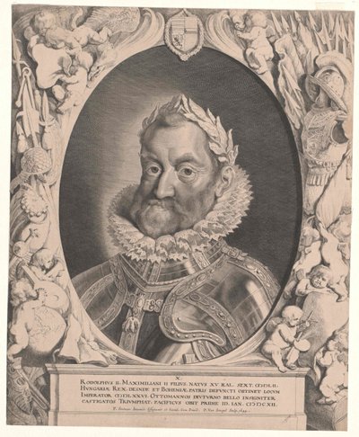 Römisch-deutscher Kaiser Rudolf II. von Artist Unknown