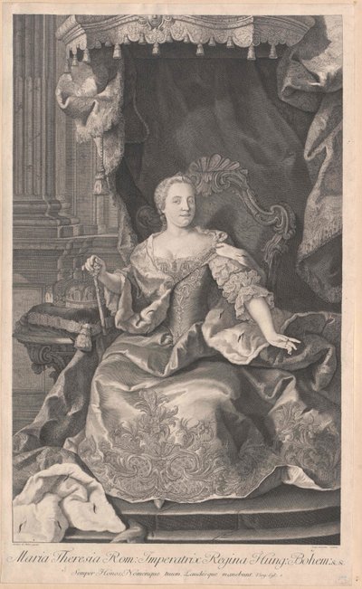 Heilige Römische Kaiserin Maria Theresia von Artist Unknown