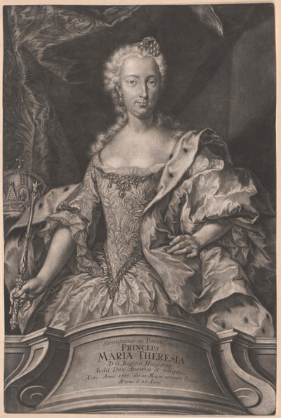 Heilige Römische Kaiserin Maria Theresia von Artist Unknown