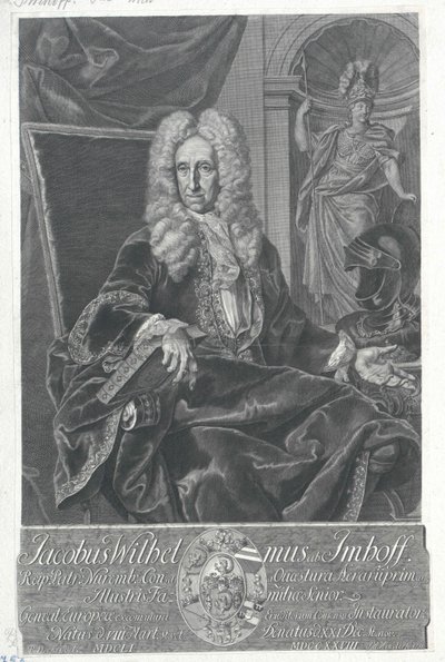Jakob Wilhelm Imhof von Artist Unknown