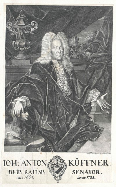 Johann Anton Kueffner von Artist Unknown