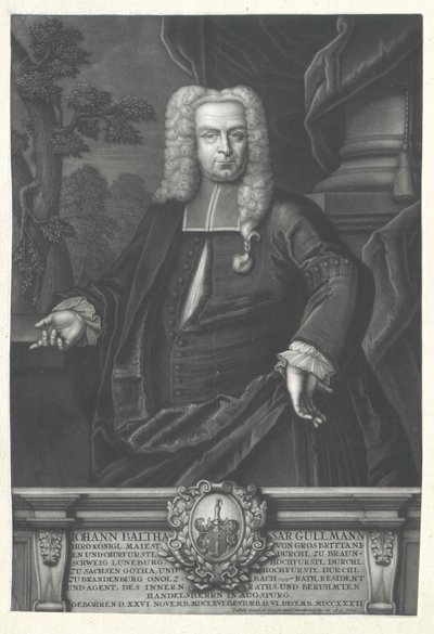 Johann Balthasar Gullmann von Artist Unknown
