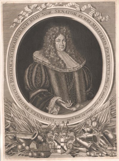 Johann Friedrich Behaim von Schwarzbach von Artist Unknown