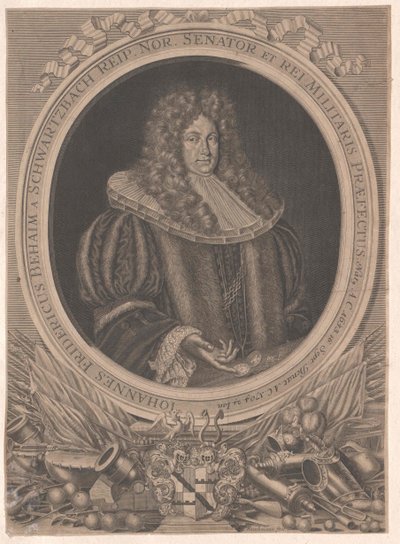 Johann Friedrich Behaim von Schwarzbach von Artist Unknown