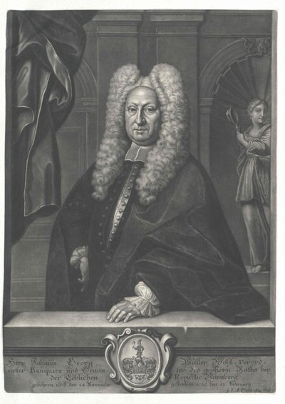 Johann Georg Müller von Artist Unknown