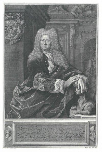 Johann Georg von Schmidt auf Altenstadt von Artist Unknown