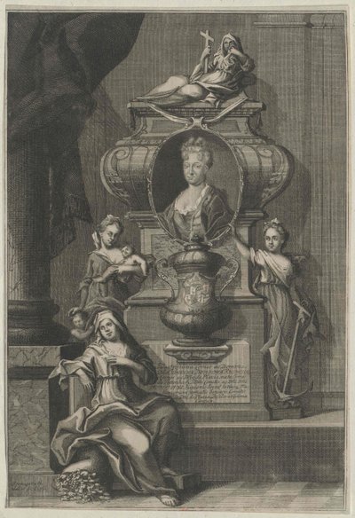 Johanna Dorothea Gräfin Tattenbach-Geilsdorf von Artist Unknown