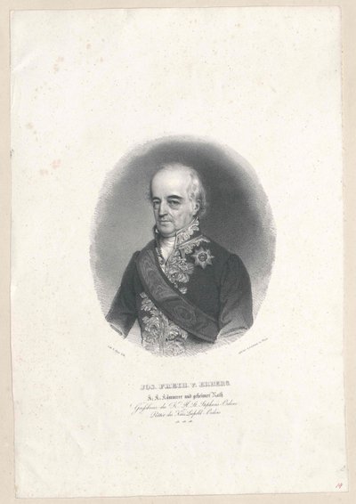Joseph Augustin Freiherr von Erberg von Artist Unknown
