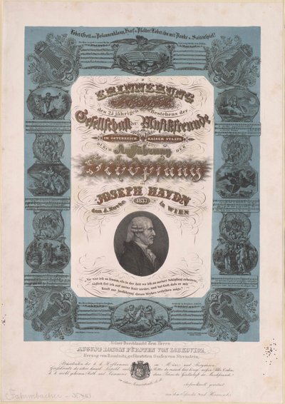 Joseph Haydn von Artist Unknown