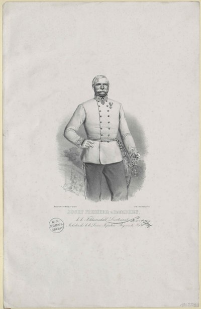 Joseph Freiherr von Bamberg von Artist Unknown