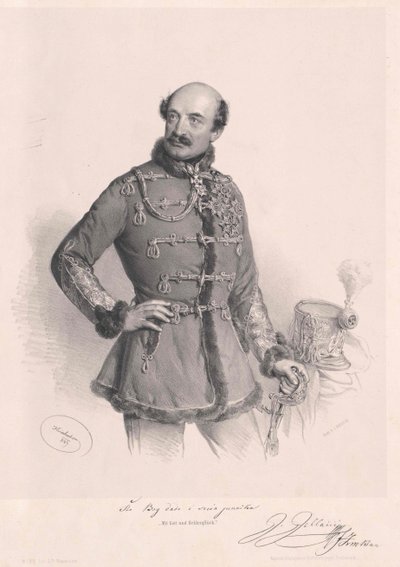 Joseph Graf Jellacic de Buzim von Artist Unknown