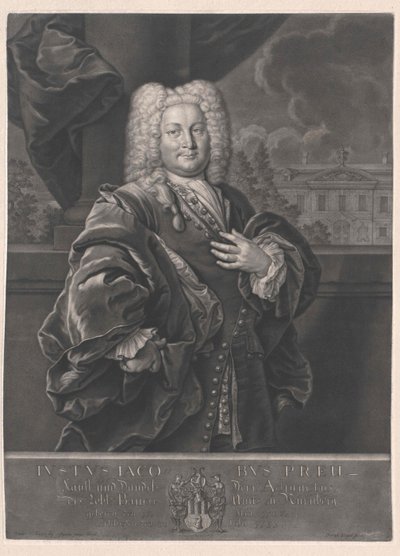 Justus Jacob Preu von Artist Unknown