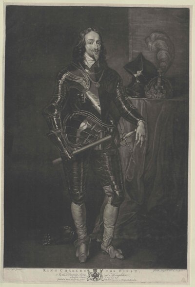 König von England Karl I von Artist Unknown