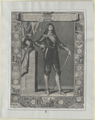 König von Frankreich Ludwig XIII von Artist Unknown
