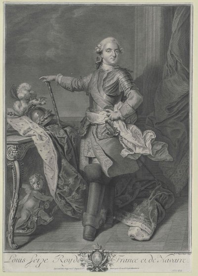 König von Frankreich Ludwig XVI von Artist Unknown
