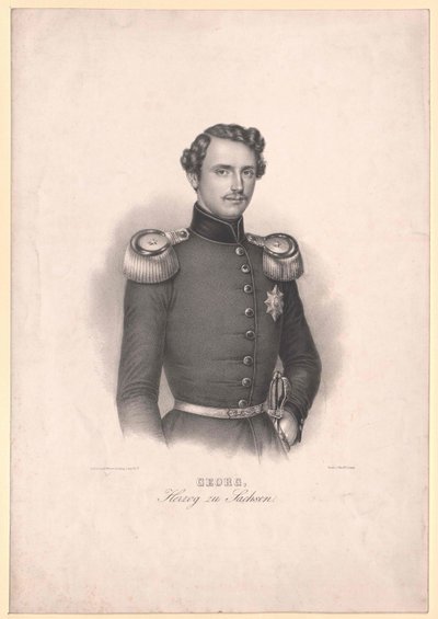 König von Sachsen Georg von Artist Unknown