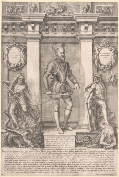 König von Spanien Philipp II von Artist Unknown