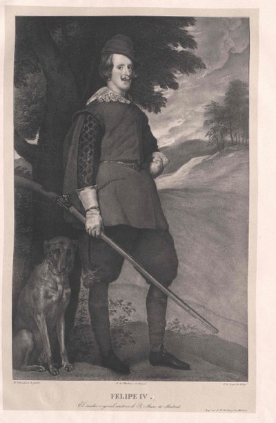 König von Spanien Philipp IV von Artist Unknown