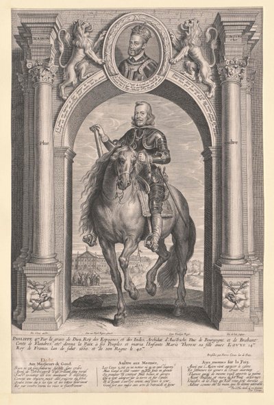 König von Spanien Philipp IV von Artist Unknown