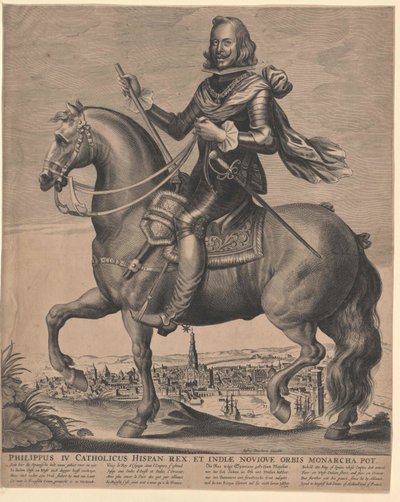 König von Spanien Philipp IV von Artist Unknown