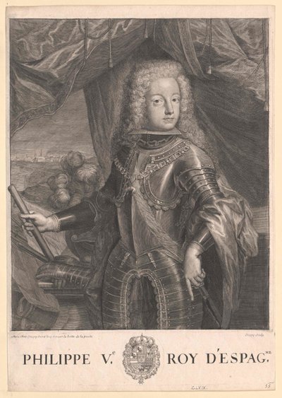 König von Spanien Philipp V. von Artist Unknown
