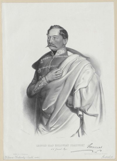 Leopold Graf Kolovrat Krakowski von Artist Unknown