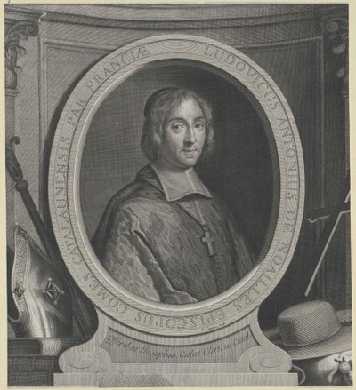 Louis Antoine de Noailles von Artist Unknown